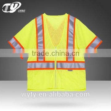 High visibility 3M reflective ansi clothing vest