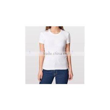 Viet Nam Manufacturer Cheap Wholesale Plain Blank Womens Tshirt photo-2