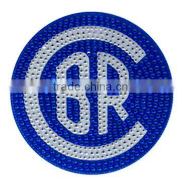 Rainbow Smiley Rhinestone Sticker Wholesale Stone Sticker For Decorative And Gem Crystal Sticker photo-2