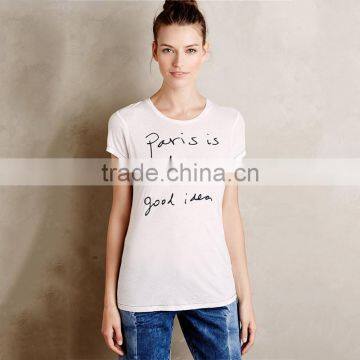 Alibaba China supplier online shopping best selling loose cotton t shirt for women