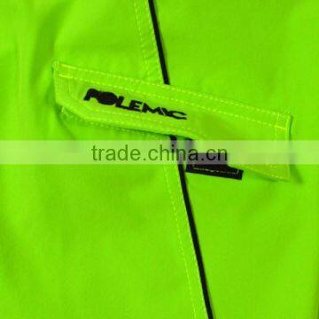 2018 Fluorescent Green Solid Color Spendex Boardshorts photo-5