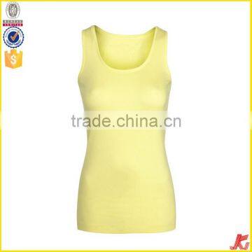 Custom 100 Cotton Plain Tank Top Women Manufacture photo-3