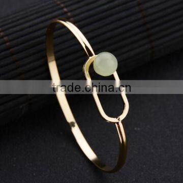 Zm35323a Korean Bangle Design Fashion Girls Gold Plated Bracelet Jewelry photo-3
