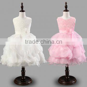 New arrival 2017 baby girl party dress children frocks designs
