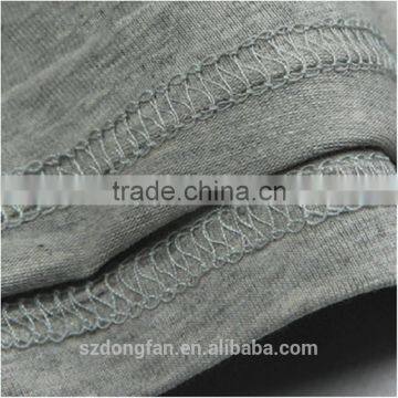 High Quality V-neck T-shirt Organic Cotton Mens With Custom Garment Manufacturer photo-5