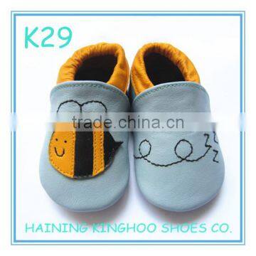 genuine leather soft sole baby shoes for size 0-6month,6-12month,12-18month,18-24month