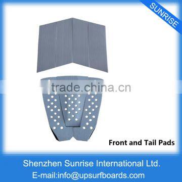 Surfing Traction Front And Tail Pads Customized Pattern Color Surf Tail Pad