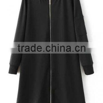 Runwaylover EY1022C OEM Service Factory Direct Geometric Pattern Winter Women Long Jacket Coat