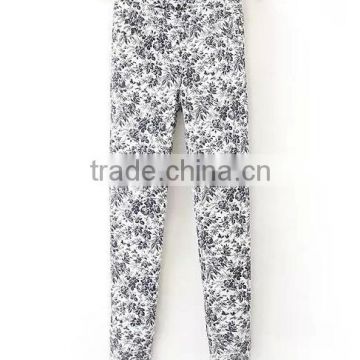 EY0029L Always autumn print milk silk woman winter leggings