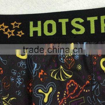 Print Fashion Polyester Man Shorty OEM Underwear Man Ice Silk Underwear photo-5