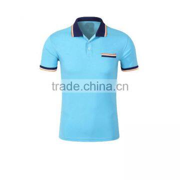 Custom T Shirts For Men With Collar Short Sleeve Dry Fit Polo Shirts 100% Cotton photo-6