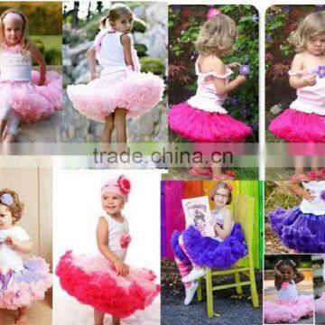 Baby Girls Tutu Petti Skirt Baby Ruffled Skirt Wholesale Sequin Pettiskirt Set With Cotton Top photo-3