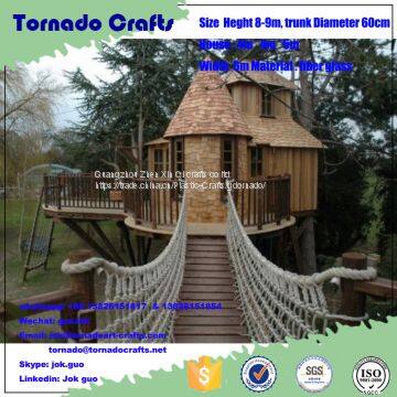 High-level Design Outdoor Artificial Tree House Artistic Simulation Artificial Tree House photo-2