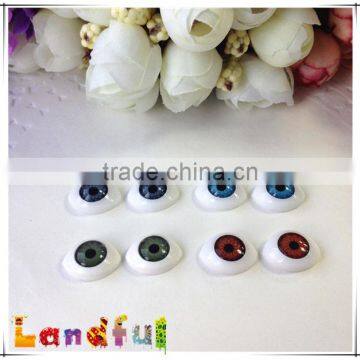 15mm BJD Doll Plastic Eyes Oval Craft Animal Toys Acrylic Eyes photo-2