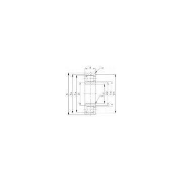 Precision Cylindrical Roller Bearings: SL1923 series cylindrical roller bearing SL192314