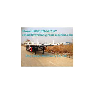 3 AXLE FLATBED CONTAINER TRAILER
