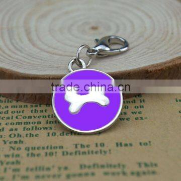 Personalized Engraved Designers Round Bone Pet ID Tag Dog Tag Cat Tag photo-2