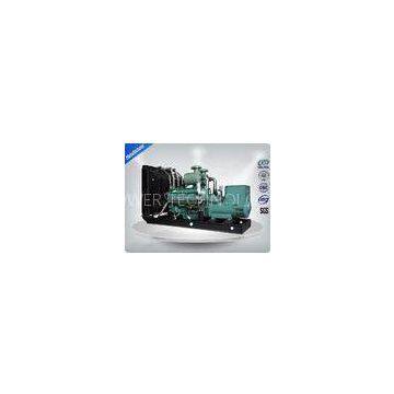 Open Three Phase Industrial Generator Set Silent With 12V DC Electric Starting System