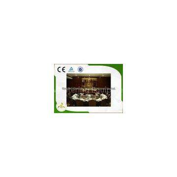 Professional Ten Seat Gas Teppanyaki Plate Table With Ventilation / Precipitator