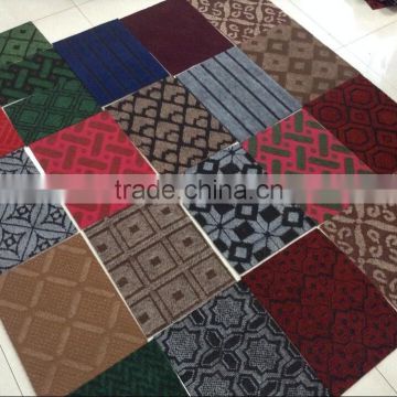 Plain Design Double Jacquard Polyester Carpet