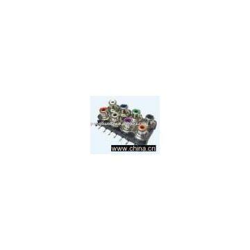 RCA JACK/coaxial socket PL-RJ-08