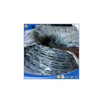 Professional factory supply low price concertina razor barbed wire