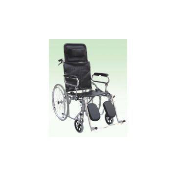 High backrest wheelchair