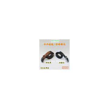 Wholesale free shipping beautiful new style leather belt acrylic display rack leather belt display case
