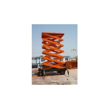 SJY Four-wheels Mobile Scissor Lift photo-1