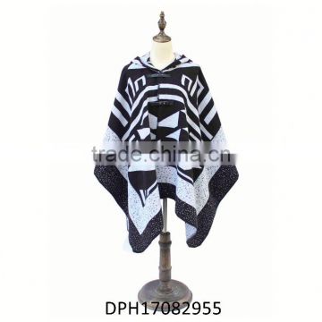 2017 New style hot selling poncho how to wear For lady