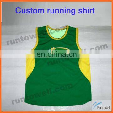 Runtowell Sublimation Custom Design Running Vest / Dry Wick Running Shirts / Dri Fit Running Shirts photo-1