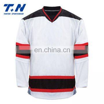 Wholesale blank hockey jersey 4xl hockey jersey custom hockey jersey