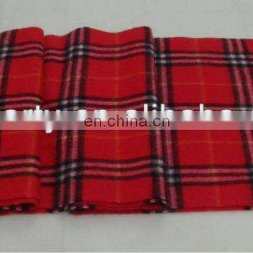 CGWS-092 Wool scarf wool checked scarf