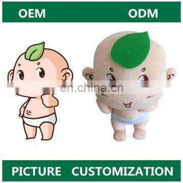 Small MOQ picture baby custom plush toy