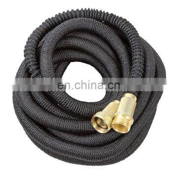 Nature Latex Expandable Garden Water Hose With Brass Metal Connectors