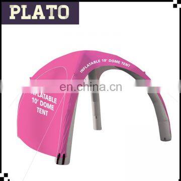 Pink Print Inflatable Tent Inflatable Spiderarch dome Tents For Sale