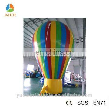 Colorful inflatable balloon, cheap inflatable advertising balloons, inflatable human hot air balloon