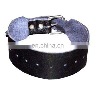 HMB-580A LEATHER DOG COLLAR COSTUME BLACK