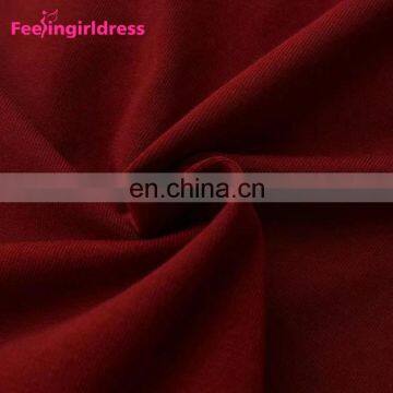 China Factory Wine Red Bodysuit High Elasticity Vintage Romper Cotton Womens Clothing Jumpsuits photo-6