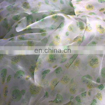 Printed Organza Fabric photo-2
