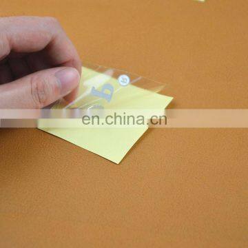 Low price guaranteed quality permanent adhesive metal label