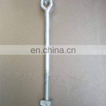 Galvanized Stay Rod Screw Pile Earthing Rods