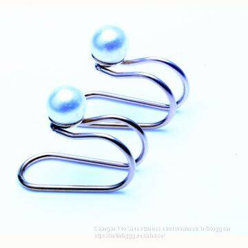 Wholesale Manufacturers Without Ear Pierced Ears Can Wear Nose Clip Ear Clip Titanium Steel Earrings Nose Clip Foreign Trade Wholesale photo-2