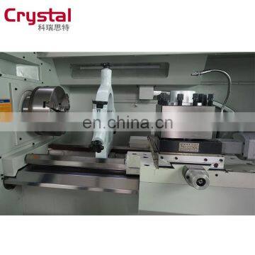 Horizontal and Automatic CJK6140B Cnc Lathe Machine With 4station Tool Holder photo-7