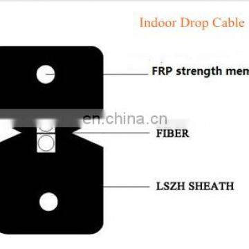 GJYXCH Indoor Outdoor Self-supporting Optical Fiber FTTH Drop Cable 1 Core 2 Core 4 Core Single Mode Fiber Type photo-5