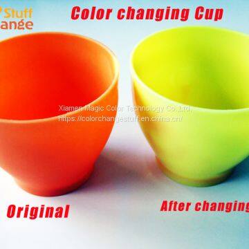 Heat Sensitive Color Changing Plastic Cup