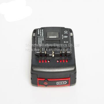 Shenzhen Export 18V 3.0Ah Li-ion Power Tool Battery for Bosc h BAT610G Recharger Battery photo-3