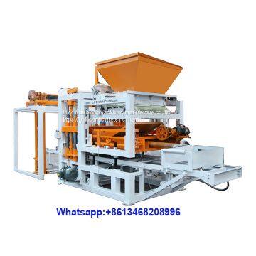 QT4-18 Cheap Automatic Hydraulic Concrete Hollow Block Machine /paver Tile Block Making Machine photo-2
