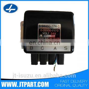 8-94450174-0/0-25000-7170 FOR 4JB1 spare parts 24V starter relay