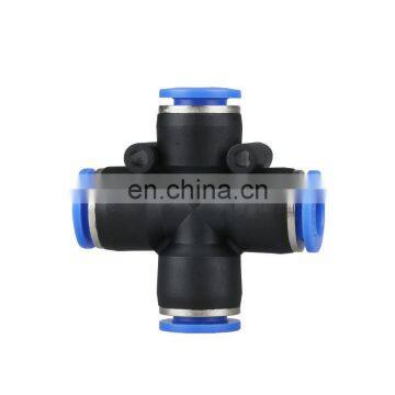 water pipe connector four way tee pipe fitting